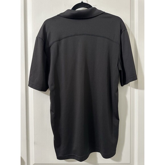 Green Bay Packers Polo Shirt Mens XL Football NFL Team Apparel Black - Picture 2 of 4